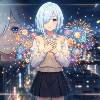 Oto no nai hanabi Front Cover