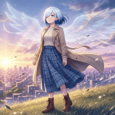 Dare ni mo mie nai tsubasa Front Cover