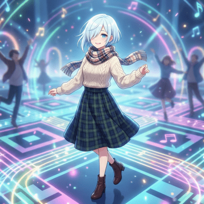 Rhythm no meikyuu Front Cover