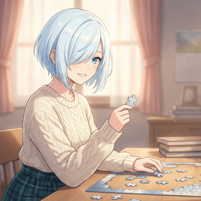 Shiawase no puzzle piece Front Cover