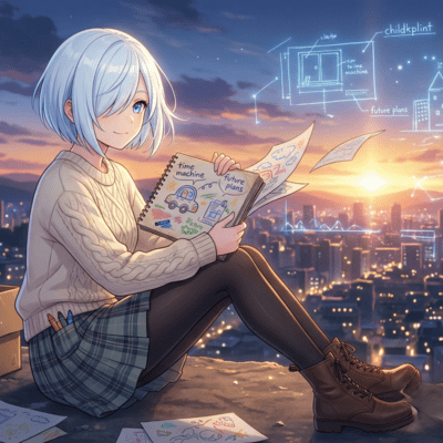Time machine no sekkei zu Front Cover
