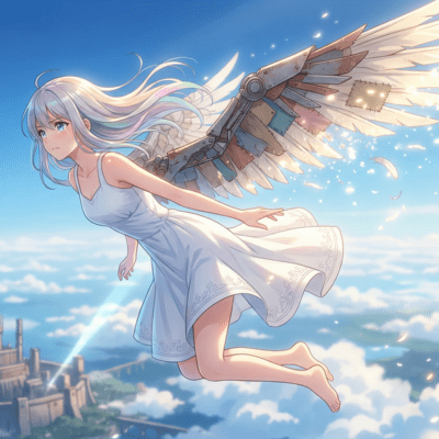 Soukyuu no canary Front Cover