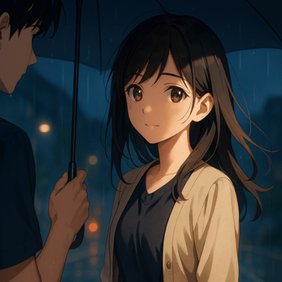 はじめて傘を二人で持った夜のジャケット写真