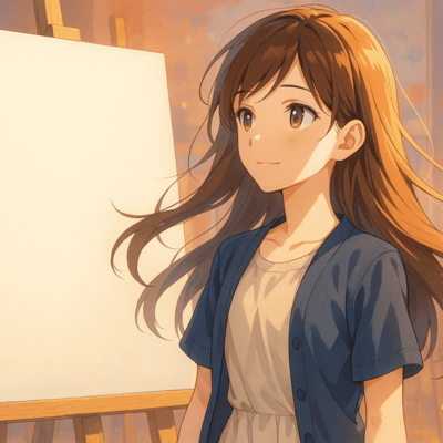 White canvas Front Cover