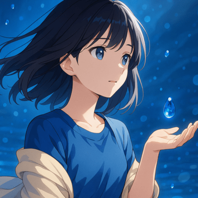 Ruri iro of shizuku Front Cover