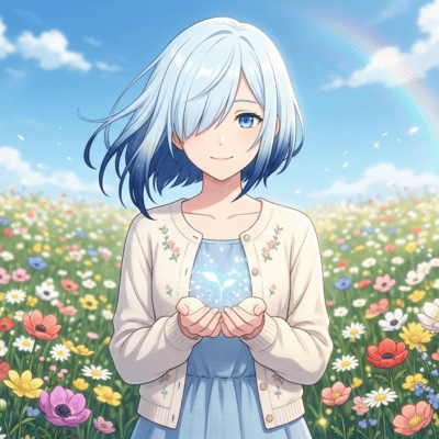 Egao no tane Front Cover