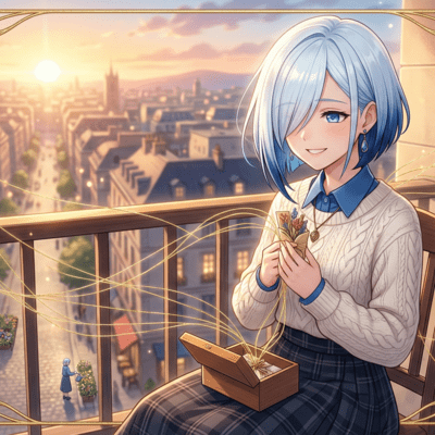 Mie nai ito no saki Front Cover
