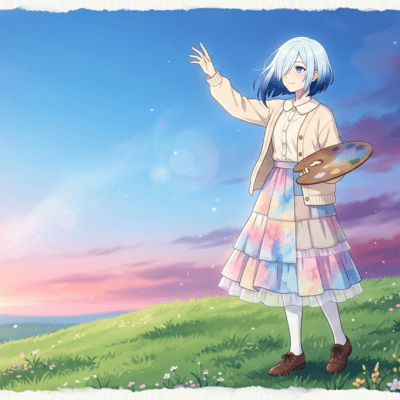 Onaji sora no gradation Front Cover