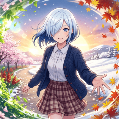 Utsuri yuku kisetsu wo Kimi to Front Cover