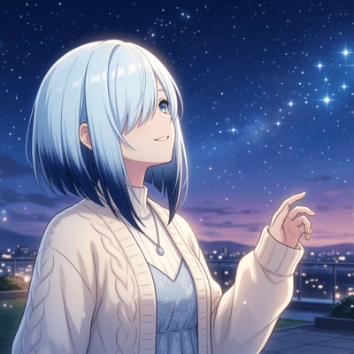 同じ星を見上げてのジャケット写真