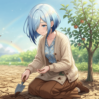 Ringo no ki wo ueyo u Front Cover
