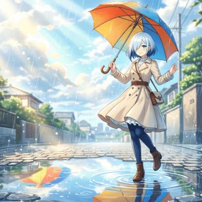 Parasol to tenki ame Front Cover