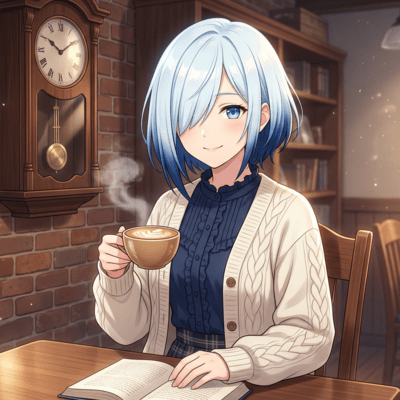 Furu dokei to cappuccino Front Cover