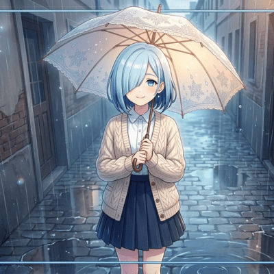 Kasa no katamuki Front Cover