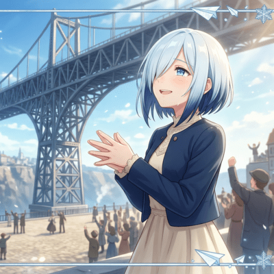 Mie nai hashi no mukou gawa Front Cover
