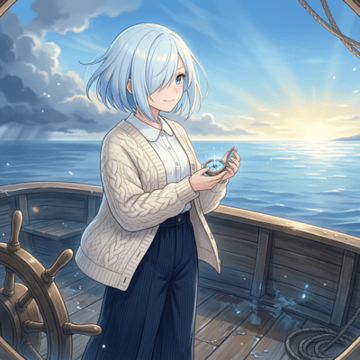 荒波がくれたコンパスのジャケット写真