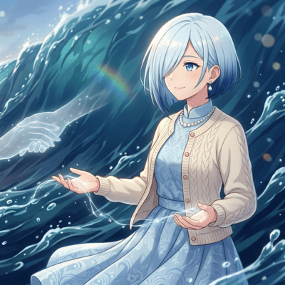 Nami wo tabaneru Front Cover