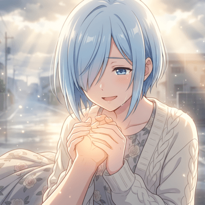 Hida mari wo marii ageru you na, Kimi no atatakai te Front Cover