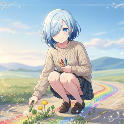 Hohaba to crayon Front Cover