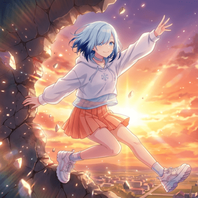 Genkai nante dare ga kime ta Front Cover