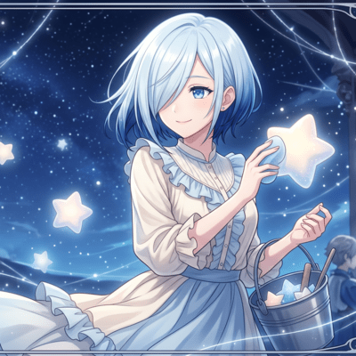 Yozora wo migaku mahou no jumon Front Cover