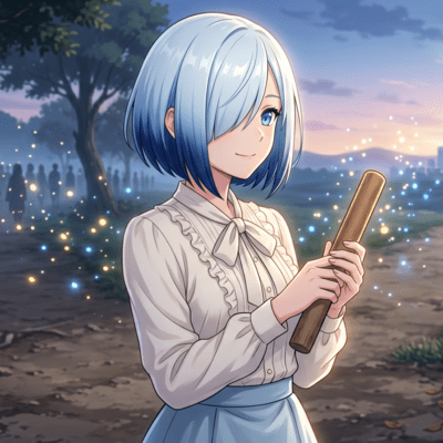 Owara nai kibou no baton Front Cover