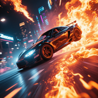 Eurobeat thunder Front Cover