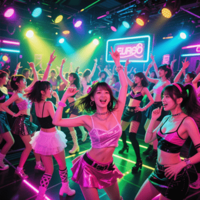 ユーロビートの飛翔のジャケット写真