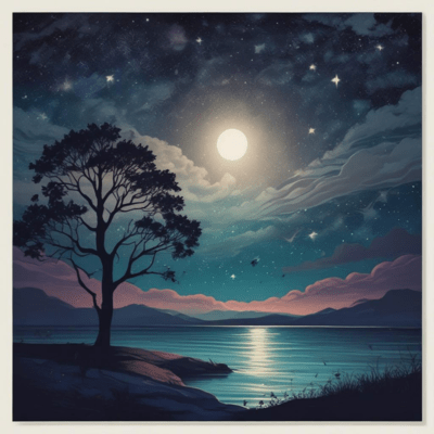 On a Starry Night Front Cover