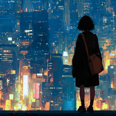 A Summer Stained in Blue (feat. Hanakuma Chifuyu) Front Cover