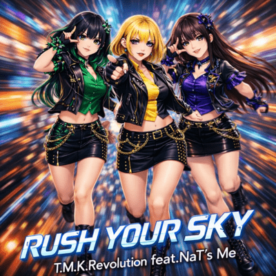 RUSH YOUR SKY (feat. NaT's Me) Front Cover