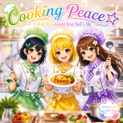 Cooking Peace (feat. NaT's Me) Front Cover
