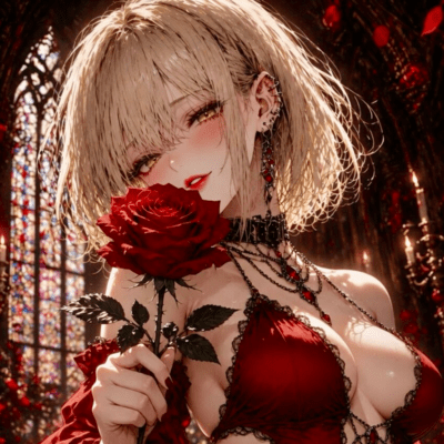 Single Rose Front Cover