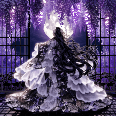 Wisteria Scented Night Front Cover