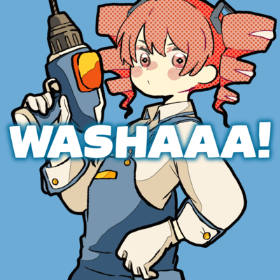 WASHAAA! (feat. KASANE TETO) Front Cover