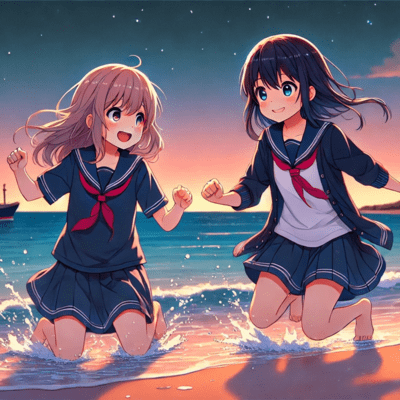 儚い夏の記憶 (feat. 可不 & 結月ゆかり)のジャケット写真