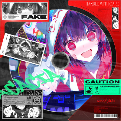 social fake (feat. 有世華望)のジャケット写真