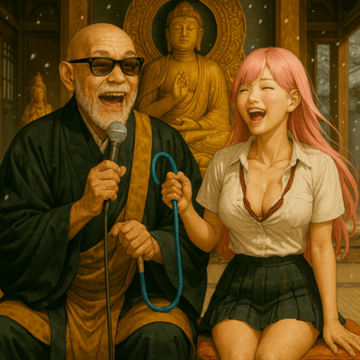 The temple, my daughter and the head priest MAX Front Cover