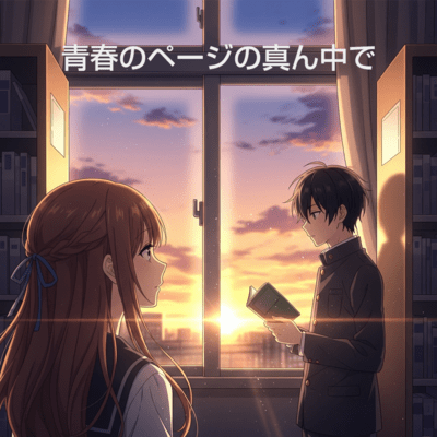 In the middle of the pages of youth Front Cover