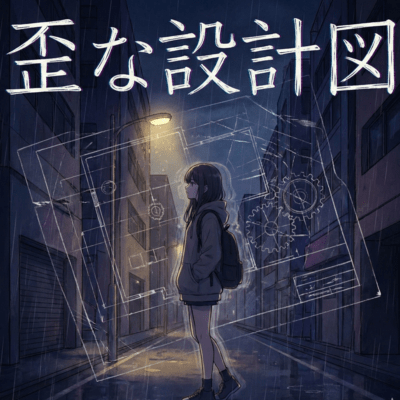 歪な設計図のジャケット写真