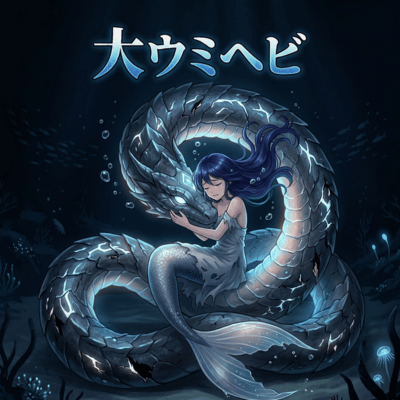 Giant Sea Snake (Original Song) Front Cover