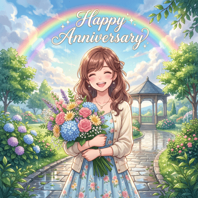 Happy Anniversary Front Cover