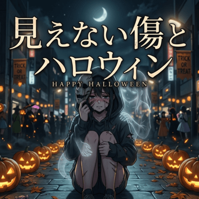 Invisible Wounds and Halloween Front Cover