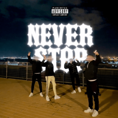 Never Stop Front Cover