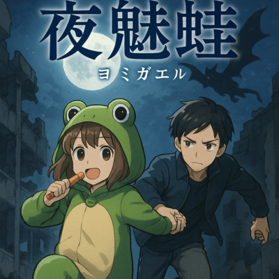 Night Frog - Jumping, falling, it's not me. Front Cover