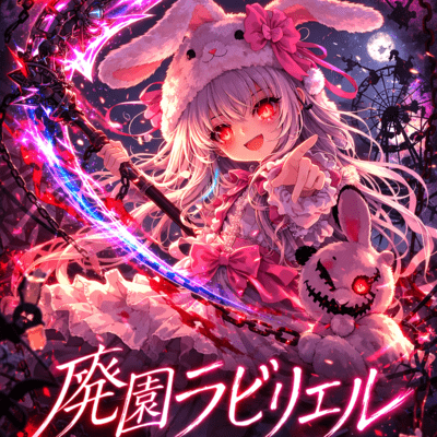 Abandoned Park Labiriel -Akumu Rabbit- Front Cover