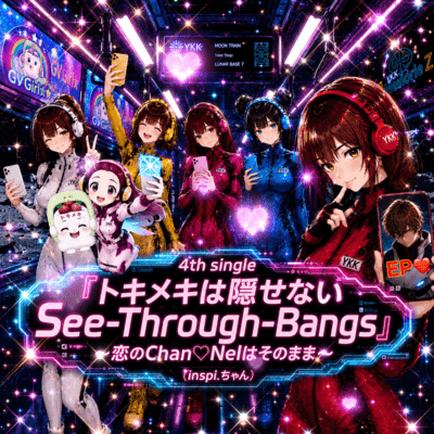 tokimekiha kakusenai see-through-bangs koinochannelhasonmama (channokoinokyuukourextusyahatomarimasen ver.) Front Cover