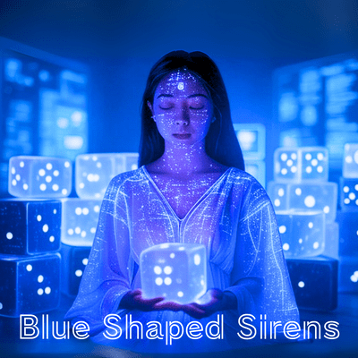 Blue Shaped Sirens (001) Front Cover