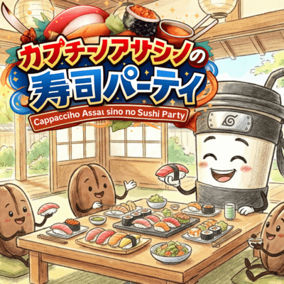 CappuccinoAssassino No Sushi party Front Cover