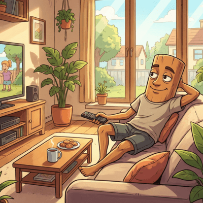 A day in Tung Tung Tung Sahur Front Cover